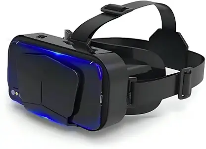 Hespa 3D VR Headset for Mobile Phones – Gaming & Movie Viewing Experience  (Smart Glasses, Compatible With All Smartphones)